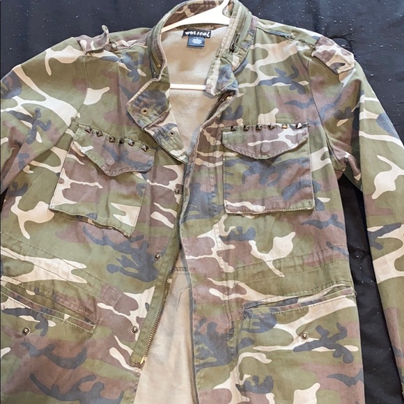 Studded Army Jacket - Picture 1 of 3